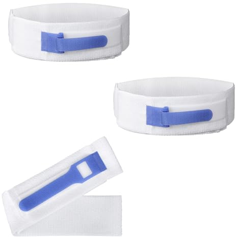 3stk Urinbeutelhalter mit Klettverschluss, 63x5cm Polyester Gurte für Urinbeutel für Sichere Schlauchstabilisierung und Komfortablen Tragekomfort