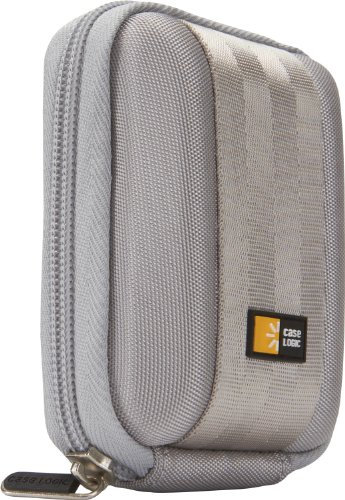 Case Logic QPB201G EVA Camera Case S Kameratasche inkl. Gürtel-/Handgelenksschlaufe (EVA Hartschale) grau