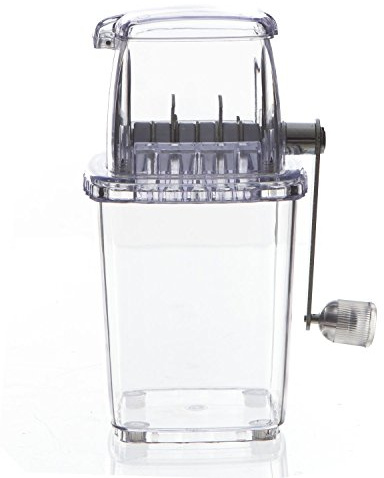 Secret de gourmet Broyeur à Glace Manuel - Lames en métal - 16 x 24 cm