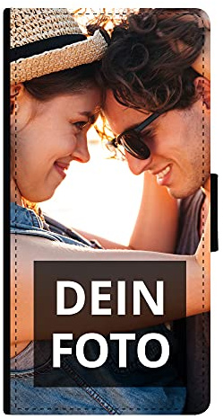 PhotoFancy Handyhülle Samsung Galaxy® S9 Handyhülle mit eigenem Foto Bedrucken – Smartphone Case als personalisierte Schutzhülle (Flipcase)