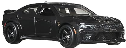Hot Wheels Fast and Furious DieCast Modellauto Dodge Charger SRT Hellcat Widebody – Maßstab 1/64, Länge 7 cm