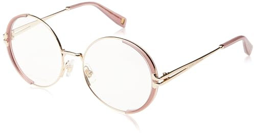 Marc Jacobs Unisex Brille Vista Mj 1093 Eyr 55/18/140 Damen Sunglasses, EYR/18 Gold PINK, 55