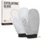 ZOMCHI 2PCS Guanti esfolianti Profondi con Doppia Texture, Guanti per Scrub Corpo per Massaggio per la Spa Domestica (Profondo + Delicato)