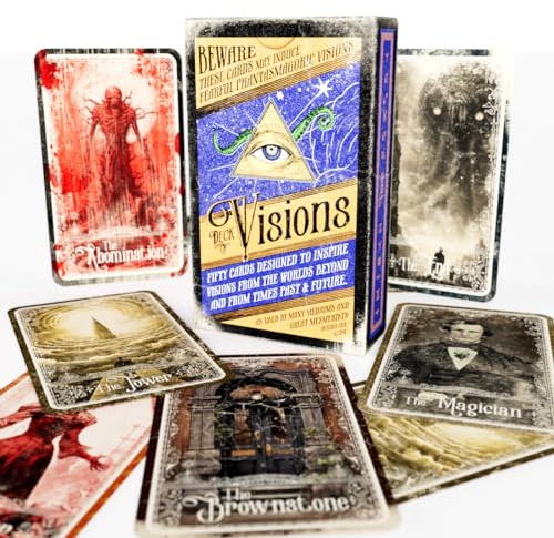 Cultzilla The Deck of Visions | A Cthulhu inspired Tarot Deck |