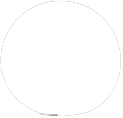 RAHBI Tvättmaskinsstöveltätning Hållerring for trumma Tvättmaskintillbehör Aluminiumdörrtätning Fjäderskruv Ståltrådsklämma leisurely (Size : A)