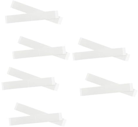 COLLBATH 3 Sets Bequeme BH-träger-Clips Doppelseitiges Klebeband Für Kleidung Und Kleider – Aufkleber 72 Stück X 3