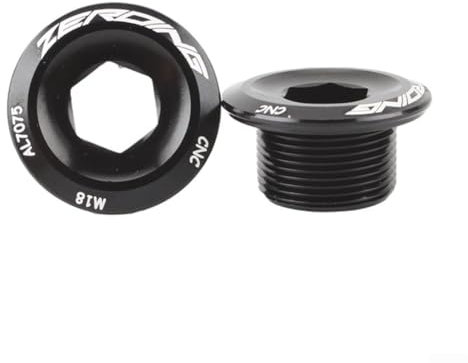 M8 Fahrrad-Kurbelschrauben-Zubehör, CNC-Aluminiumlegierung, Kurbelarm-Befestigungsschraube