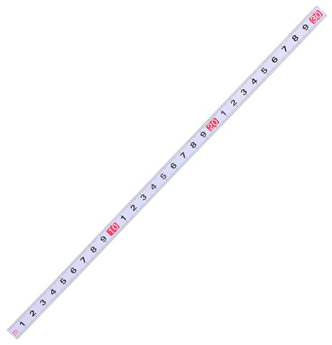 Mètre ruban haute adhérence de 10 mm facile à transporter pour des besoins de mesure précis dans différents paramètres