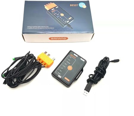 BAFANG BESST Motor Burner Downloader Motor Speed Limiter Tool Meter Update Program Writer Update UART CAN Firmware Program Update Cable for BAFNG Downloader E-Bike