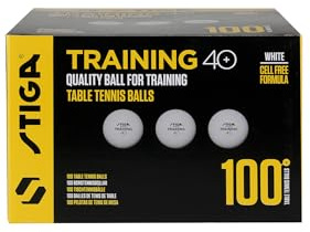 Stiga Table Tennis Balls Training 40+ ITTF-Approved - Pack of