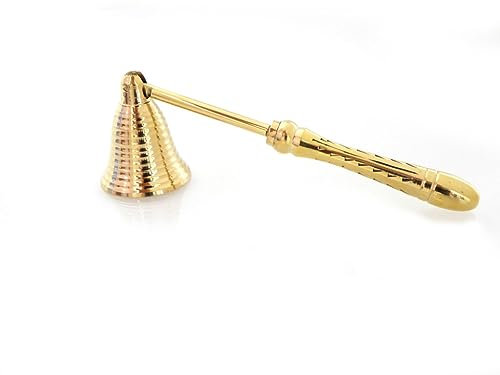 Fumaga – Kleiner Kerzenlöscher aus Messing, mit angenehmen kurzem Griff von 11 cm