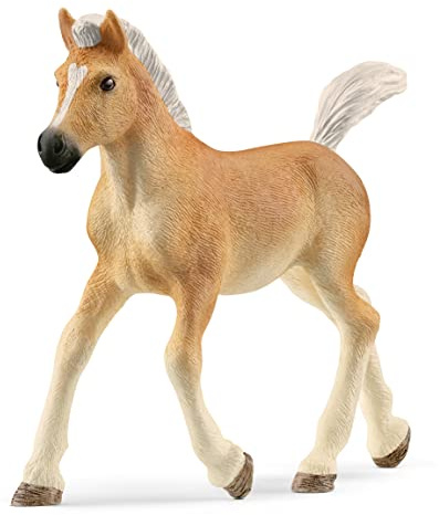 Schleich Horse Club | Haflinger Fohlen 13951 | 3 x 9 x 7 cm | Spielfigur ab 6 Jahren | detailgetreues Pferd | Deko oder Sammelfigur | Geschenk für Mädchen und Jungen