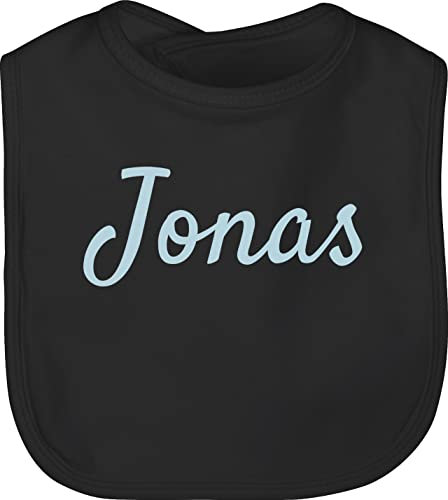 Baby Lätzchen - Name anpassbar - Dein Text in Bunt - Unisize - Schwarz - personalisiertes personalisierter latz kinder personalisierte geschenke schlabberlatz kind babylatz für babylätze