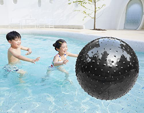 Penepico Grandi palline sensoriali da massaggio per bambini, 85 cm, palline da yoga rimbalzanti, grandi palline da allenamento gonfiabili con punte tattili, palline da esterno, palline da gioco