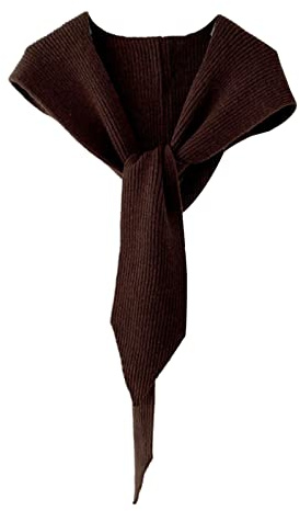 MULAIDI Bufanda con capucha, chal, bufanda de ganchillo, bufanda a prueba de viento, gorro con capucha para mujer, cortavientos, bufanda