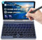 Crelander Mini laptop 2 en 1 | Computadora portátil con pantalla táctil de 8 pulgadas | Procesador Intel N100 de 12ª generación | RAM DDR5 de 12 GB | SSD M.2 de 512 GB | Carga PD de 30 W | Wi-Fi 6