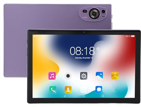 Tosuny 10.1 Inch Tablet, 10.1 Inch Smart Phone Tablet for Android 14.0, WiFi BT 8GB+256GB Smart Tablet, 8+20MP Ultra HD Dual Camera, 1200 * 1920 Resolution, MT6753 Deca Core CPU Tablet PC