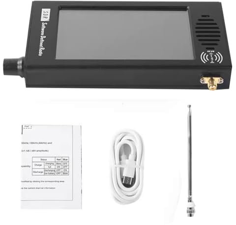 Marran SDR Radio Demodulación Digital Corta FM MW SSB CW Ham Receptor de Radio Multifunción