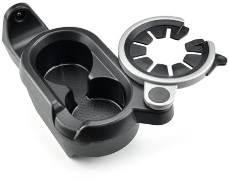 HANZOU Portavasos for bebidas automotriz, apto for Smart, FORTWO 451 A4518100370 almohadilla del portavaso consola