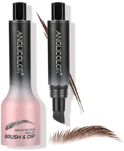 LOPHE 3D Eyebrow Pencil, Augenbrauenstift Wasserfest, Augenbrauenstift Microblading, Erzeugt Natürliche Augenbrauen, #04chocolate