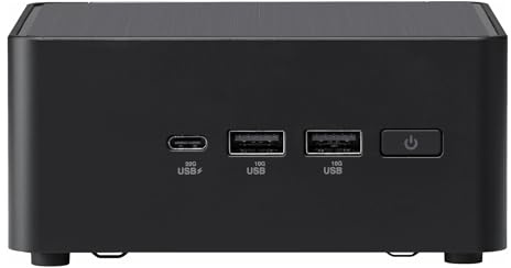 ASUS Mini PC | NUC 14 Pro | Schwarz | Core Ultra 5 125H | RAM: 96GB (DDR5) | SSD: 4TB | Windows 11 Pro | Office 2024 Pro