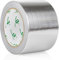 BOMEI PACK Ruban Adhésif Aluminium renforcé, 75mm*20m Bande d'étanchéité Étanche Feuille, ruban d'aluminium de réparation, Ruban adhesif haute temperature pour la réparation, l'isolation, l'étanchéité