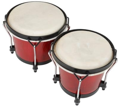 Bongos Bongo-trumma, kontinuerlig, massivt trätrumma, tidigt lärande, musik, slaginstrument