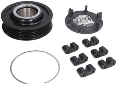 THERMOTEC KTT040034 Magnetkupplung Klimakompressor Kompatibel mit AUDI A6 Avant 4F5, C6 8E0260805AG 8E0260805AT 8E0260805BA