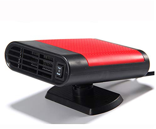 NUZAMAS Portable 12V 150W Auto Heizung und Luftreiniger, 3in1 Heizung, Lüfter und Luftreinigung, Winter Auto Defroster Demister, Luftgebläse, drehbarer Halter