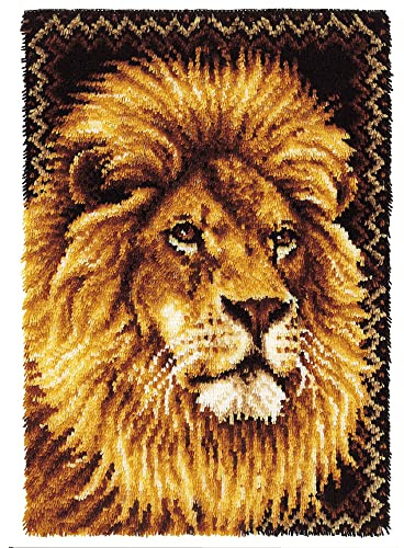Wonderart Latch Hook Yarn, Lion