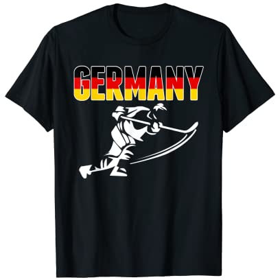 Deutschland Eishockey-Liebhaber Trikot - Deutsche Hockeymannschaft Fans T-Shirt