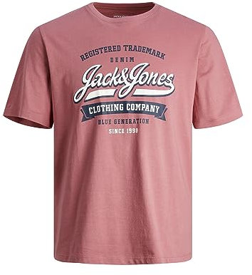 JACK & JONES Jjelogo Tee Ss O-Neck 2 Col Ss24 Sn