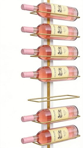 B4Life Wine Rack Wall Mounted, Wall Wine Rack for Wine Bottles Wood Wine Racks for Wall, Wine Holder Wall Mounted Wine Bottle Racks for Kitchen,Dining Room,Bar