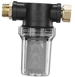 BESPORTBLE Wasserfilter Für Waschmaschinen Reinigungsmaschinenfilter Filter Für Garten Mit Permanenter Maschensiebfilter Zur Einfachen Reinigung Schützt Wasserhahn Und Gartenschlauch Vor Schm