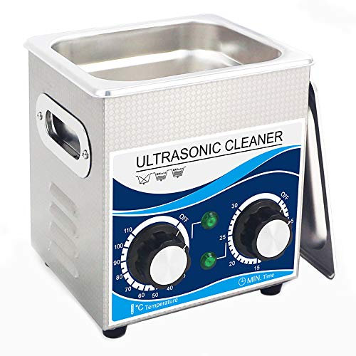 Nettoyeur à ultrasons Professionnel 2L/3,2 L, Nettoyeur à ultrasons pour Bijoux de Bain avec minuterie numérique, pour Lunettes/Bijoux/Montre/dentier/Diamant, etc., Usage Domestique Personnel commer