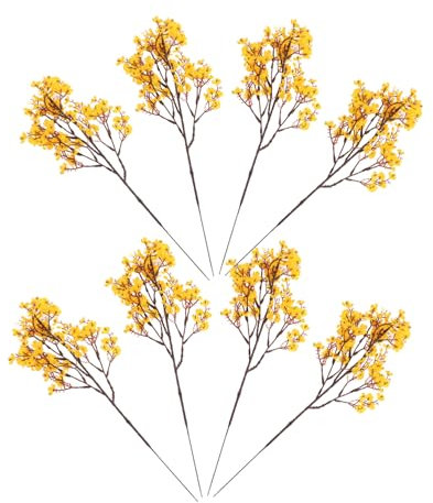 Levemolo 8er Satz Realistisches Schleierkraut-kunstblumenstrauß Kunstblumen Schleierkraut-hochzeitsstrauß Für Zuhause Und Büro