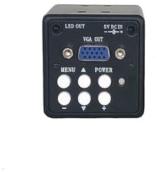 Obiettivo della fotocamera per microscopio, 1/3 pollici VGA video industriale microscopio digitale fotocamera 130X C-Mount lente for saldatura PCB strumento di riparazione gioielli Kts ,Ingrandimento