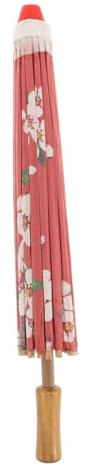 ROMISBABA Cultural Japanese Umbrella Oiled Paper Parasol Windproof for Restaurants Hotels Special Occasions