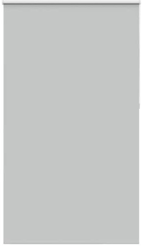 vidaXL Verdunkelungsrollo Hellgrau 135x230cm Stoffbreite 131,6cm, Rollo, Klemmfix, Thermorollo, Verdunklungsrollo, Klemmrollo, Fensterrollo