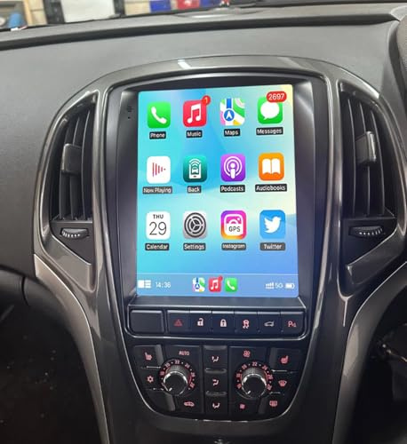 Android 14 4+64G Car Stereo Radio Carplay for Vauxhall Astra for Buick Excelle 2009-2014 9.7inch Touchscreen Andriod Auto GPS Navigation MirrorLink Bluetooth,WiFi/FM/RDS Radio Camera
