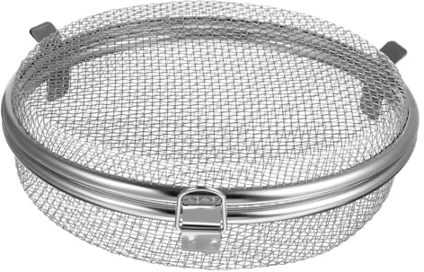 Dishwasher Basket Stainless Steel Storage Basket Silver | Bakeware Mesh Insert, High Temperature Resistance, Drain Water Design, Utensil Storage for Kitchen Use Random Style