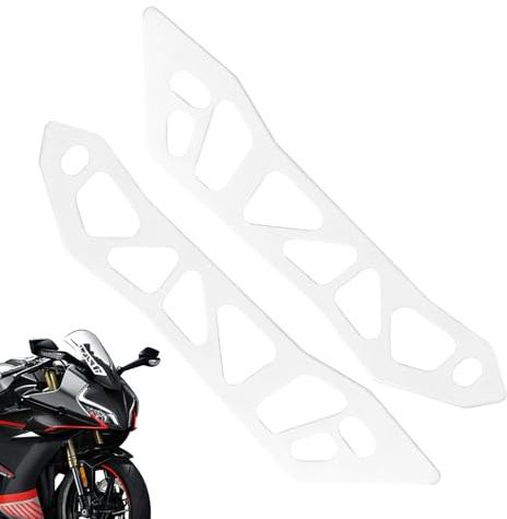Kit de Montaje de Parabrisas de Aluminio - Soporte De Montaje En Aleación De Aluminio - Accesorios Antideslizantes De Reemplazo Para Motociclistas Entusiastas De Al Aire Libre