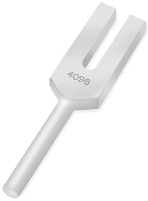 4096Hz Crystal Tuning Fork Manufactured in Sheffield, England by Ragg Tuning Forks. High-Quality Aluminium Tuning Fork for Sound Energy. Great for Meditation, Yoga & Sound Therapy