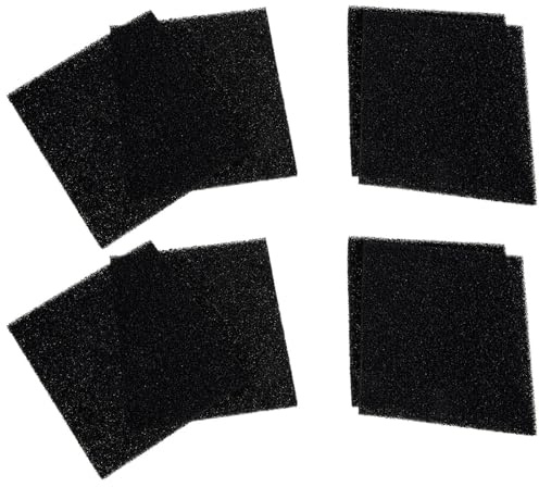 Filtri Deodorizzanti per Bidoni, 10 Pezzi in Fibra Nera | Casa e Ufficio, Assorbimento Attivo Odori, Accessori per Contenitori, Formato Compatto