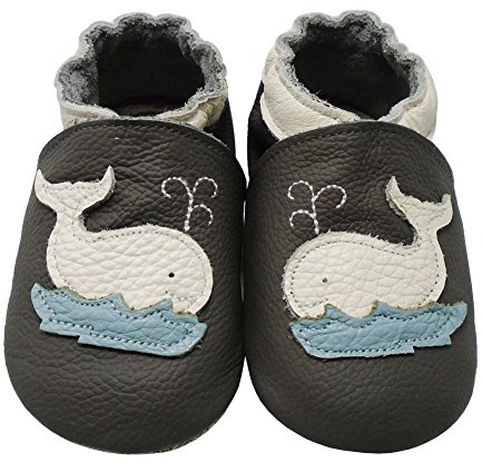 Mejale Baby Krabbelschuhe aus Rindsleder mit Wildledersohle | Breite Zehenbox, elastischer Schaft und weiche Wildledersohle für natürlichen Komfort bei den ersten Schritten