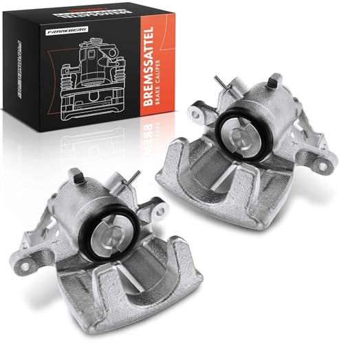 Frankberg 2x Bremssattel Bremszange 8E0615424D | Kompatibel mit A4 8EC, Exeo 3R2, A4 Cabriolet 8HE, Exeo ST 3R5, A4 Cabriolet 8H7 B6 8HE B7, A4 Avant 8ED