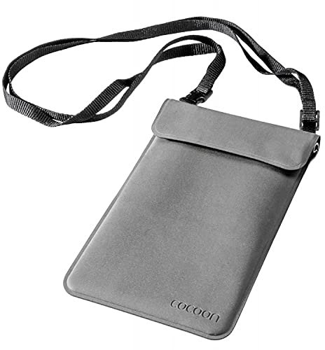 Cocoon Waterproof Neck Wallet, Anthracite
