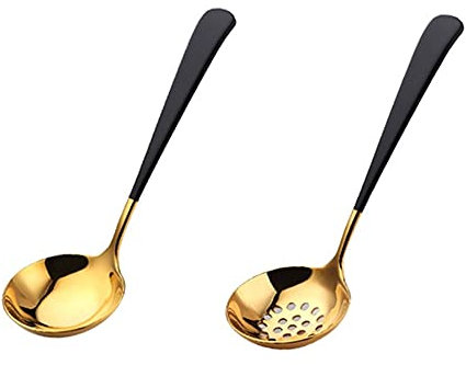 Mestolo Da Minestra In Acciaio Inossidabile Colino Da Cucina Mestolo Da Portata Grande Cucchiaio Da Cucina Professionale Cucchiaio Da Cuoco Cucchiaio Da Cucina Per Salsa, Zuppa, Stufato, Sugo