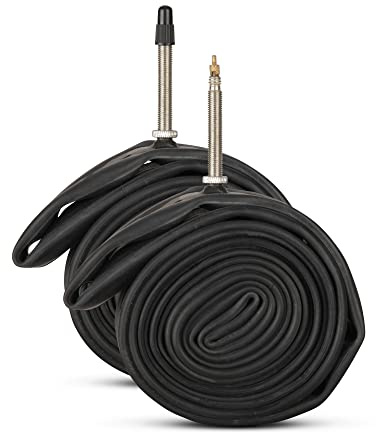 Fahrradschlauch (SV/Sclaverand Ventil) 2er Set - 28/29 Zoll (28/29 x 1,95-2,35) Innenschlauch, ETRTO - 50/58-622