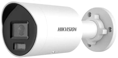 Hikvision 8MP Smart Hybrid Light avec ColorVuWDR Bullet caméra reseau avec Objectif Fixe. IR et Lumiere Visible IP67. 2.8 mm.